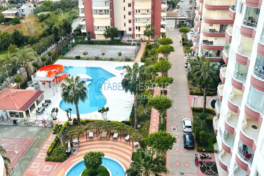 Apartment 3+1 with furniture in a well-maintained complex — Tosmur, Alanya. Suitable for obtaining a residence permit 11