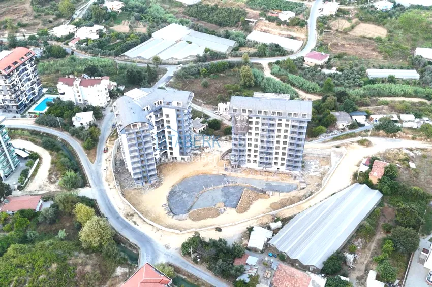 Luxury apartments with installments of up to 6 years in a resort-style complex - Avsallar district, Alanya 3