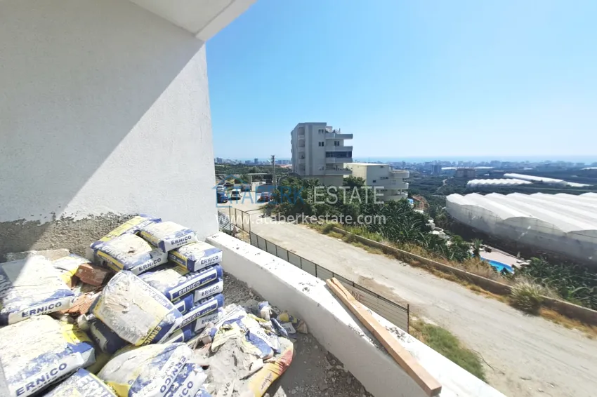 Purchase 1+1 apartment overlooking the sea and Mount Ich Kale in Alanya, Mahmutlar — sale from the owner 8 