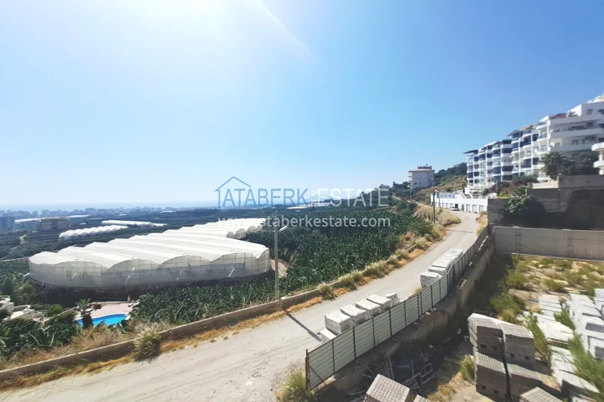 Purchase 1+1 apartment overlooking the sea and Mount Ich Kale in Alanya, Mahmutlar — sale from the owner 10 