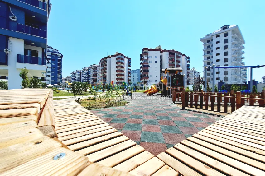 1+1 apartment, 50 m² in Mahmutlar - partially furnished, from owner 14