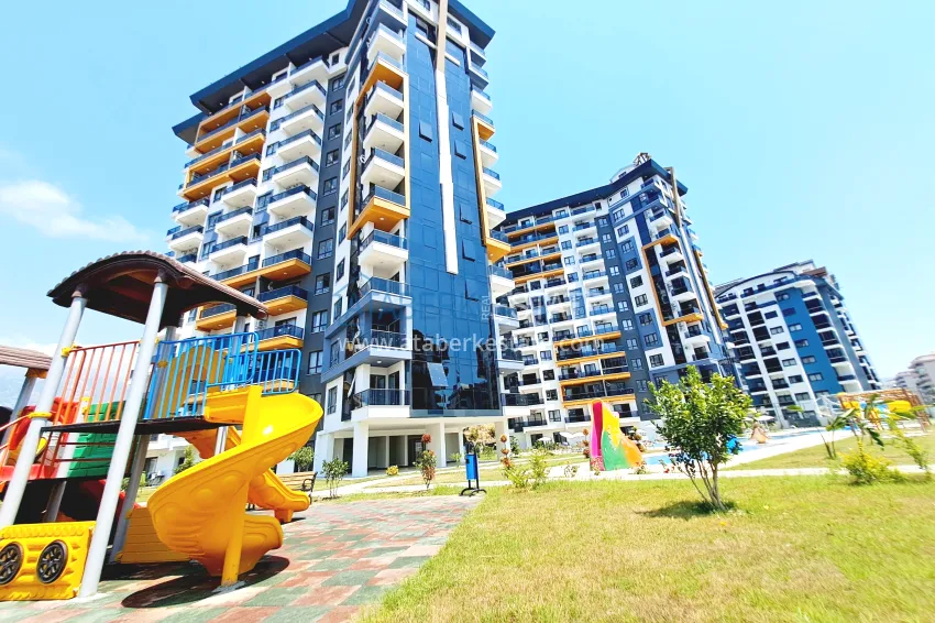 1+1 apartment, 50 m² in Mahmutlar - partially furnished, from owner 4