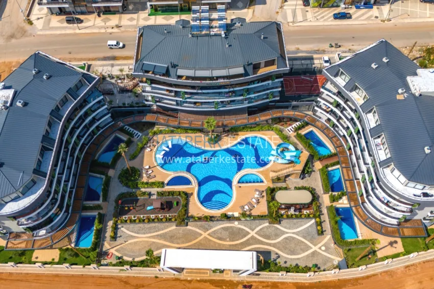 Apartment 1+1 In Alanya, Oba district - fine finish, modern complex 2