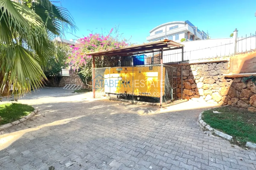Residence permit in Alanya: 2+1 furnished apartment in a complex with infrastructure, Oba district 11