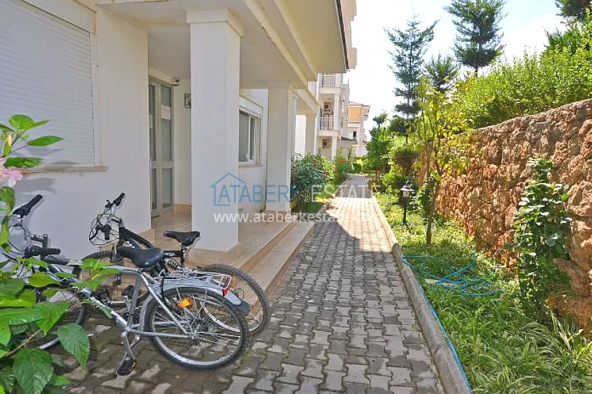 Residence permit in Alanya: 2+1 furnished apartment in a complex with infrastructure, Oba district 13