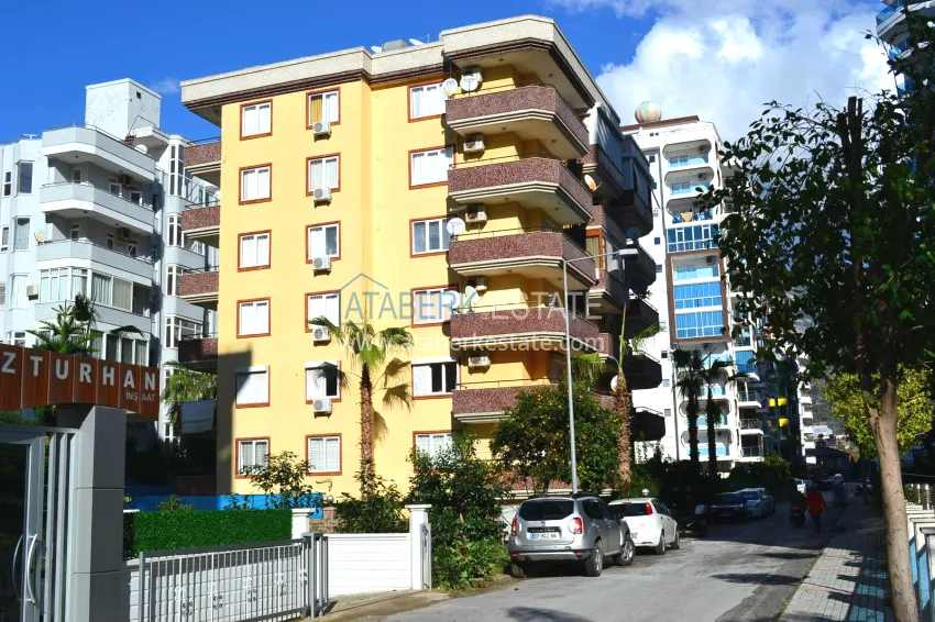 Furnished 2+1 apartment in Mahmutlar, Alanya - center, cozy complex 1