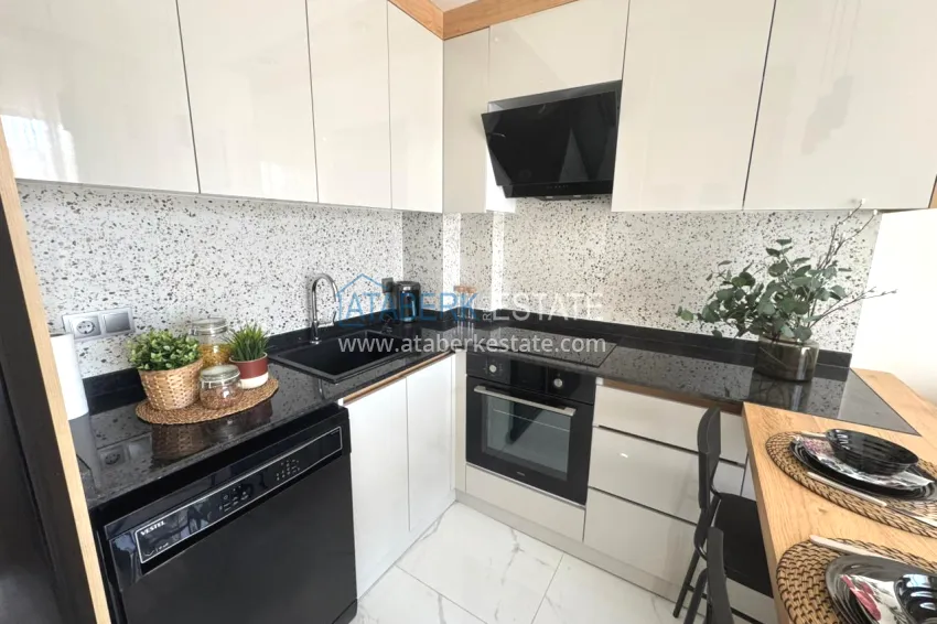 Purchase Investor offer — a one-bedroom apartment in a complex under construction, Altintash district, Antalya 3