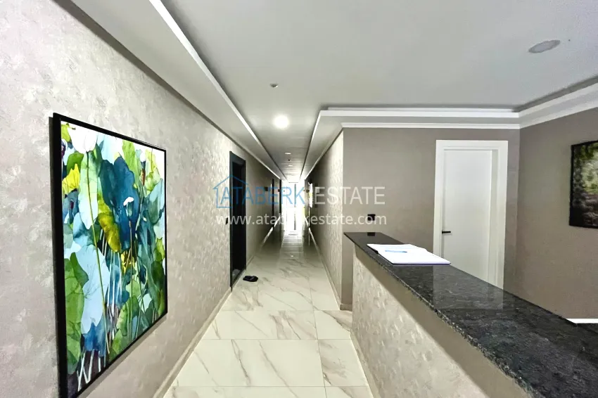 Real estate in Alanya — new 1+1 apartment at a super price, Avsallar district 14