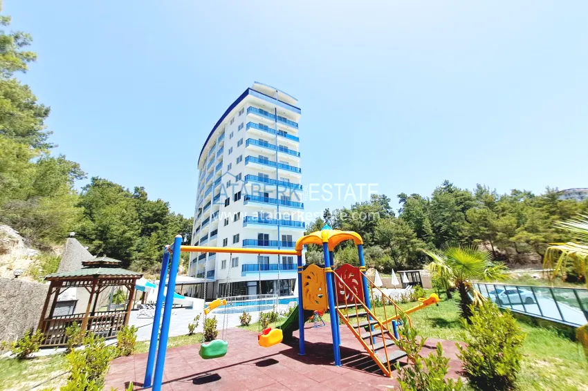 Real estate in Alanya — new 1+1 apartment at a super price, Avsallar district 4