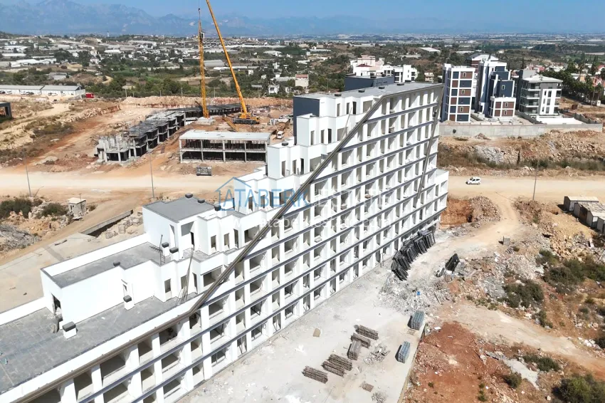 Investor offer — a one-bedroom apartment in a complex under construction, Altintash district, Antalya 12