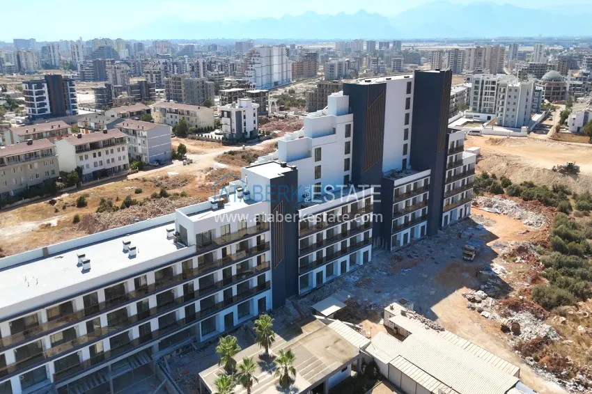 Investor offer — a one-bedroom apartment in a complex under construction, Altintash district, Antalya 4