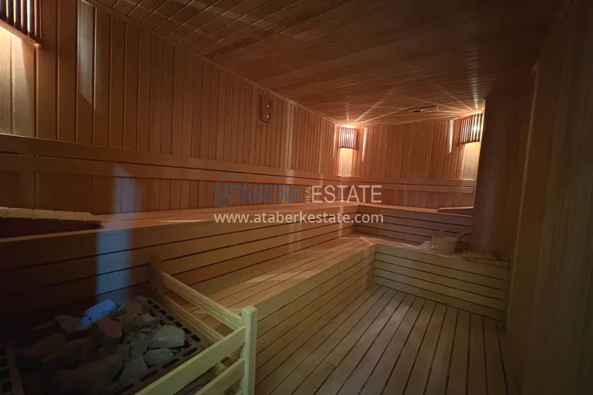 New 1+1 apartment in Mahmutlar, Alanya — new building with mountain views 19