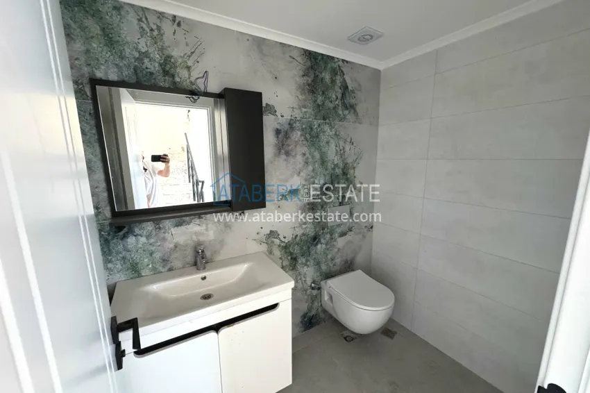 Purchase View penthouse duplex with pool on the terrace, installments possible - Mahmutlar, Alanya 14