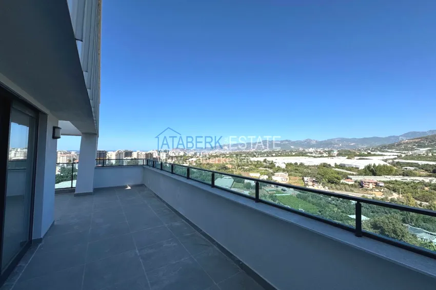 Purchase View penthouse duplex with pool on the terrace, installments possible - Mahmutlar, Alanya 19