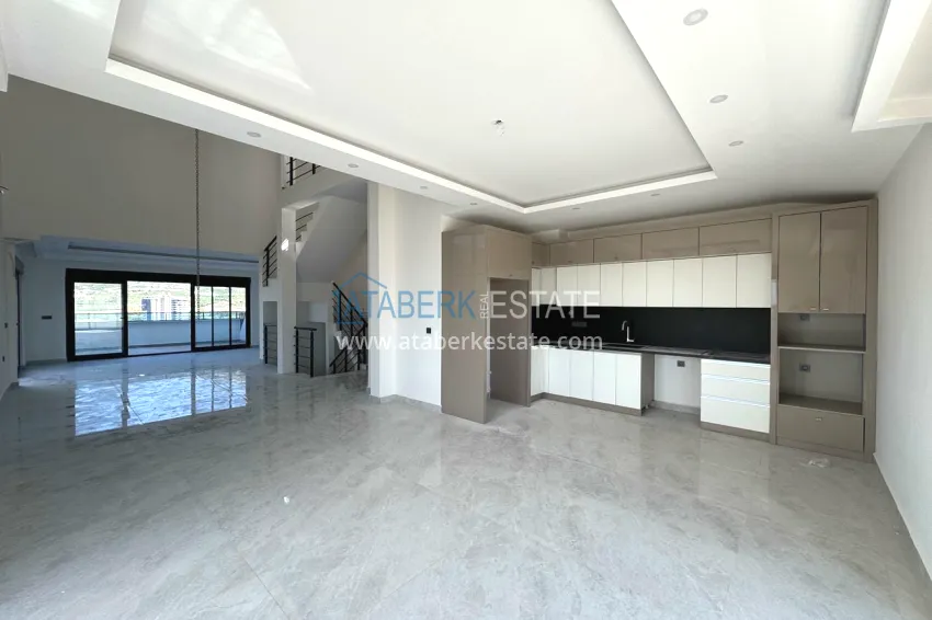 Purchase View penthouse duplex with pool on the terrace, installments possible - Mahmutlar, Alanya 6
