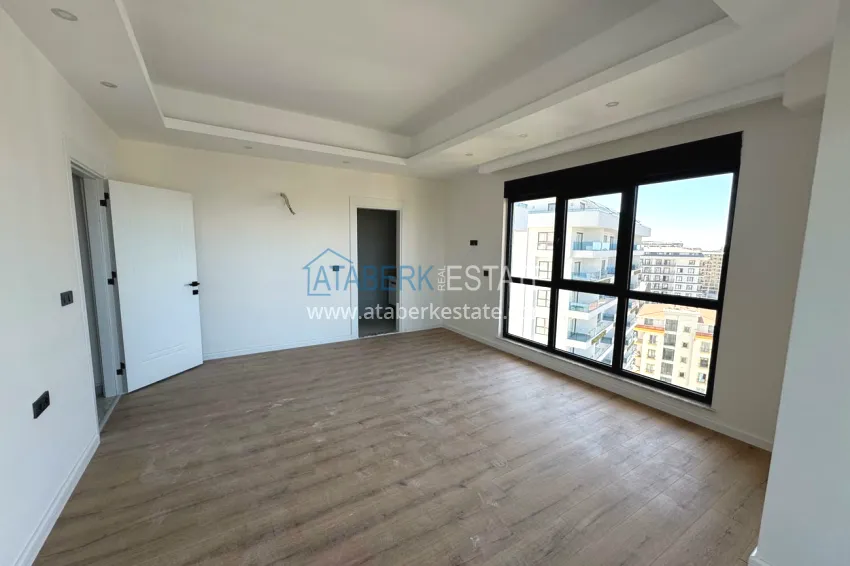 Purchase View penthouse duplex with pool on the terrace, installments possible - Mahmutlar, Alanya 9