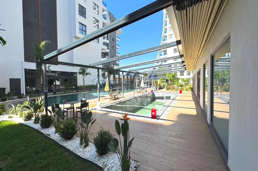 View penthouse duplex with pool on the terrace, installments possible - Mahmutlar, Alanya 16