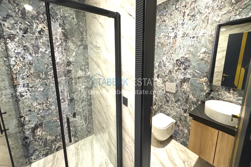 View penthouse duplex with pool on the terrace, installments possible - Mahmutlar, Alanya 32