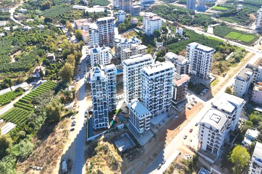 View penthouse duplex with pool on the terrace, installments possible - Mahmutlar, Alanya 3