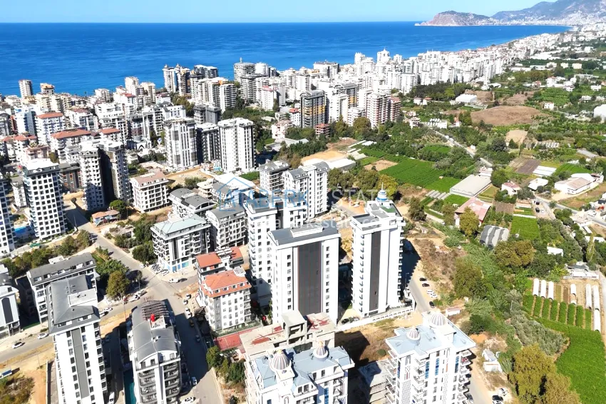View penthouse duplex with pool on the terrace, installments possible - Mahmutlar, Alanya 4