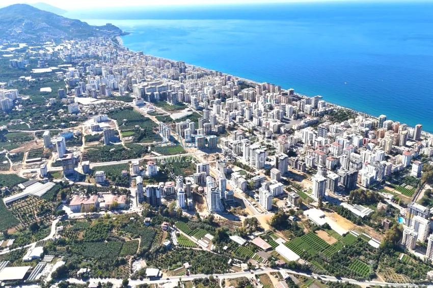 View penthouse duplex with pool on the terrace, installments possible - Mahmutlar, Alanya 5