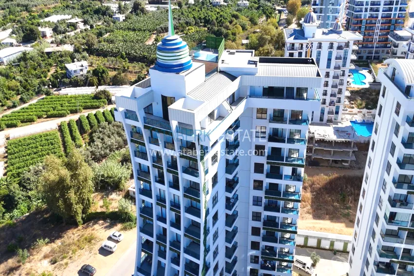 View penthouse duplex with pool on the terrace, installments possible - Mahmutlar, Alanya 8