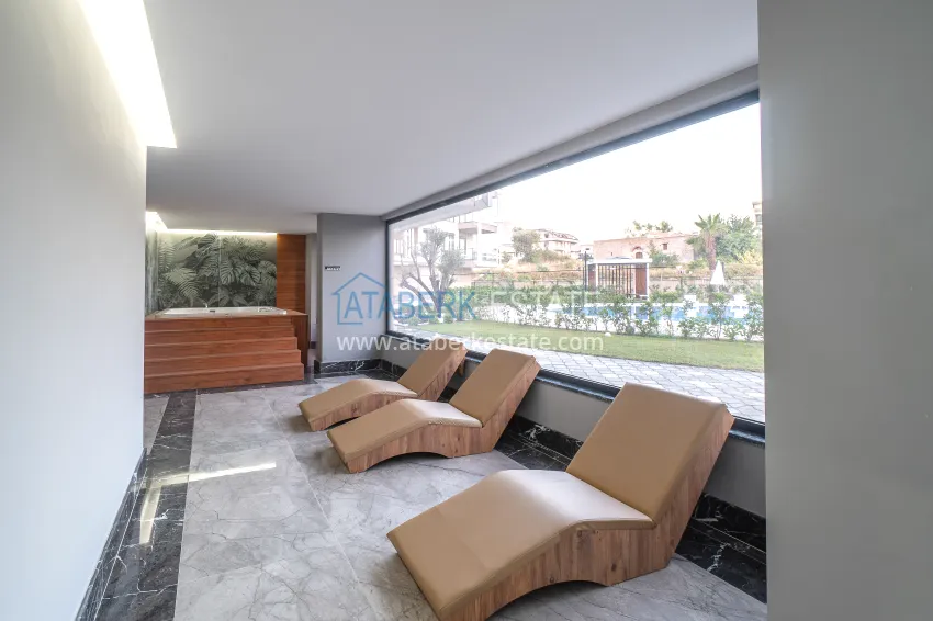 Apartment 2+1 with furniture and mountain views is a cozy option at a reasonable price 17