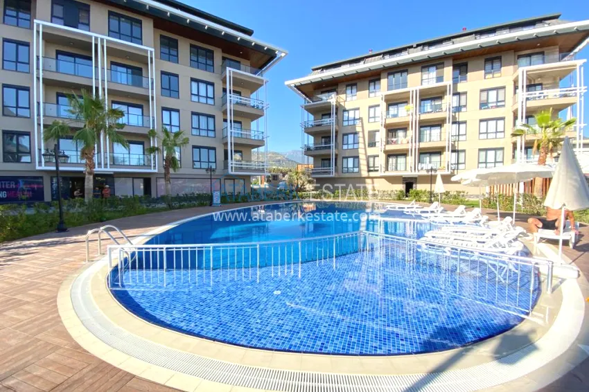 Apartment 2+1 with furniture and mountain views is a cozy option at a reasonable price 3
