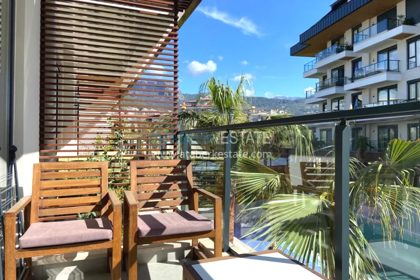 Purchase 1+1 apartment in Alanya, Oba district — furnished from the owner in a luxury complex 15