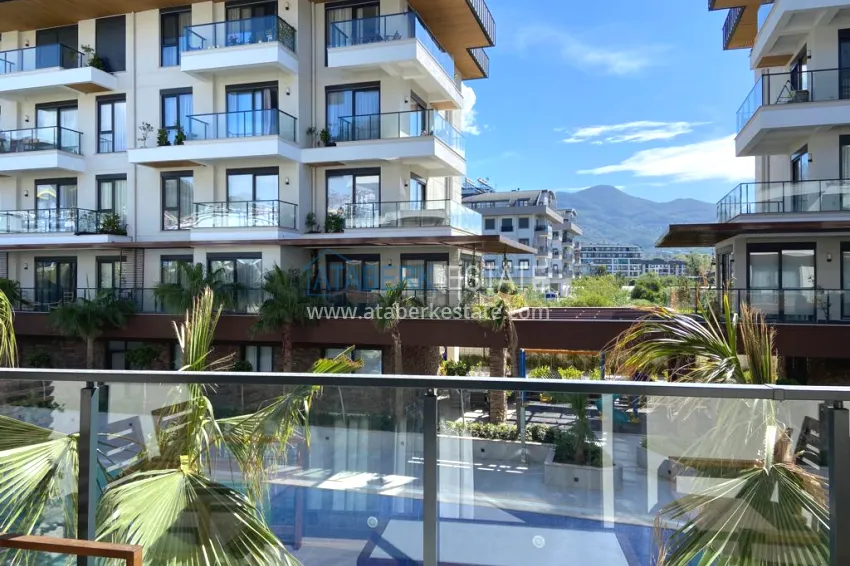 Purchase 1+1 apartment in Alanya, Oba district — furnished from the owner in a luxury complex 17