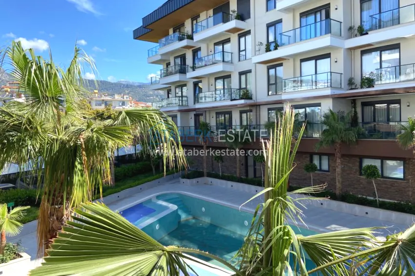 Purchase 1+1 apartment in Alanya, Oba district — furnished from the owner in a luxury complex 18