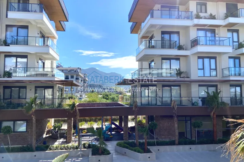Purchase 1+1 apartment in Alanya, Oba district — furnished from the owner in a luxury complex 19