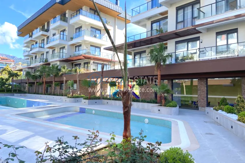1+1 apartment in Alanya, Oba district — furnished from the owner in a luxury complex 2