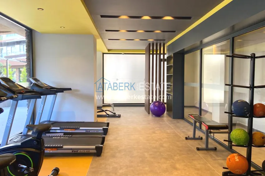 1+1 apartment in Alanya, Oba district — furnished from the owner in a luxury complex 8