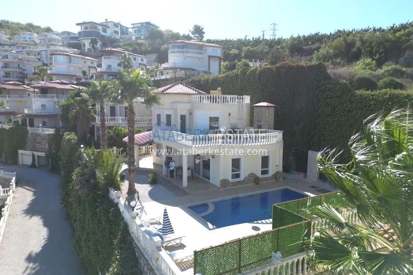 Two-storey villa in Alanya Kargıcak - with private pool and rental license 11 