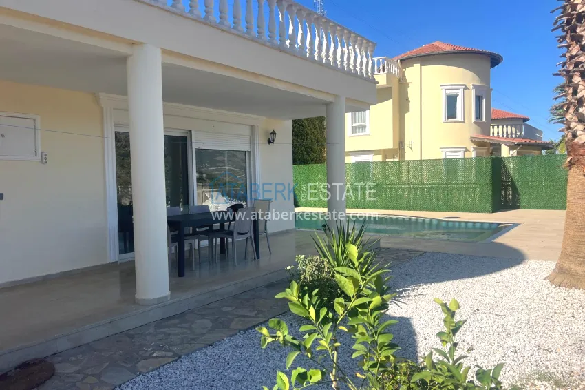 Two-storey villa in Alanya Kargıcak - with private pool and rental license 12 