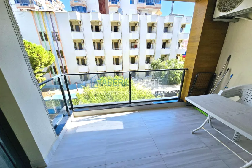 Purchase Furnished 1+1 apartment in Mahmutlar — 150 m from the sea, Barbarossa Avenue 16