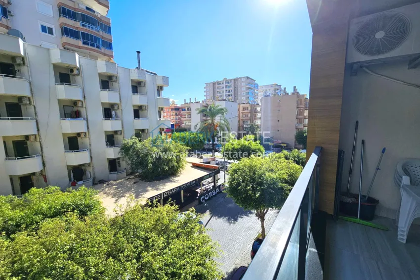 Purchase Furnished 1+1 apartment in Mahmutlar — 150 m from the sea, Barbarossa Avenue 18