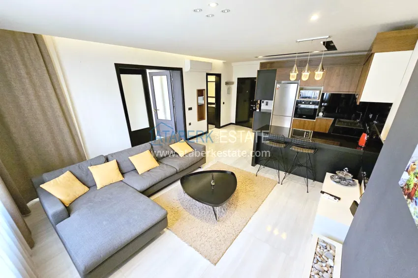 Purchase Furnished 1+1 apartment in Mahmutlar — 150 m from the sea, Barbarossa Avenue 2