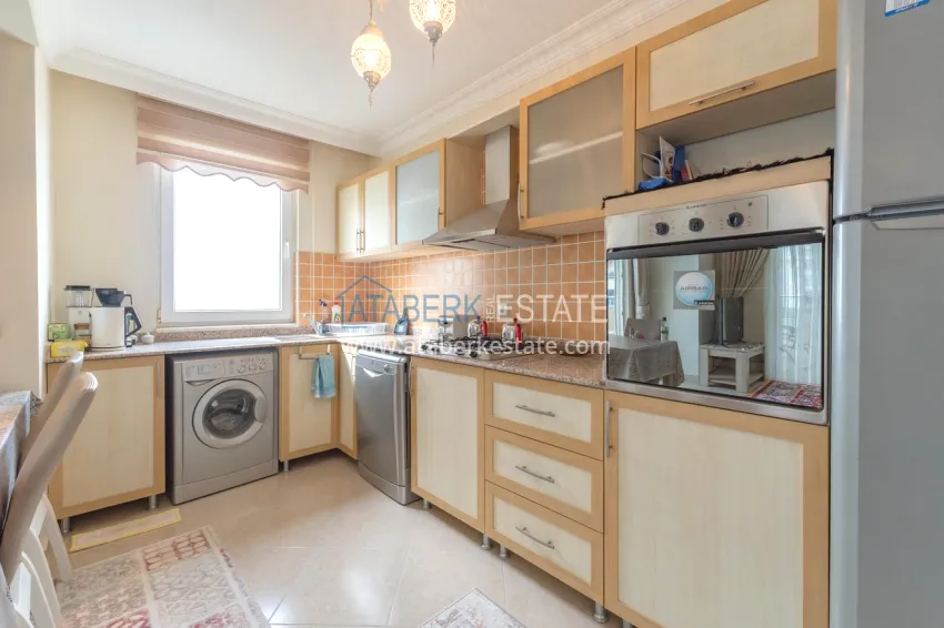 Purchase 2+1 apartment with sea view in Alanya Mahmutlar district 10 