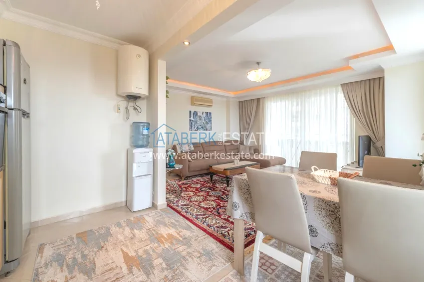 Purchase 2+1 apartment with sea view in Alanya Mahmutlar district 11 