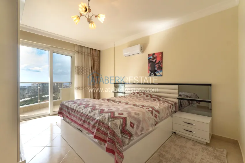 Purchase 2+1 apartment with sea view in Alanya Mahmutlar district 13 