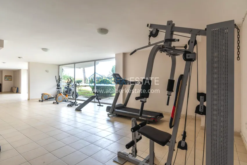 2+1 apartment with sea view in Alanya Mahmutlar district 14 