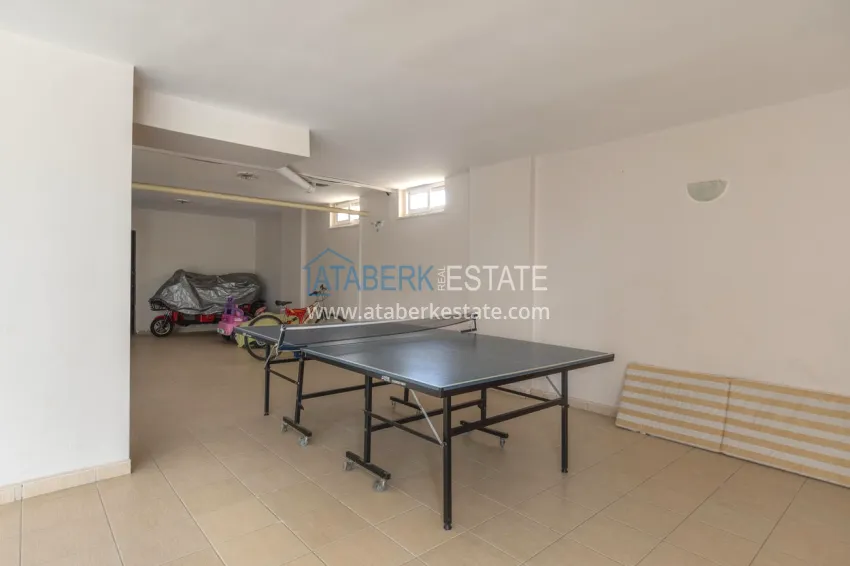 2+1 apartment with sea view in Alanya Mahmutlar district 15 