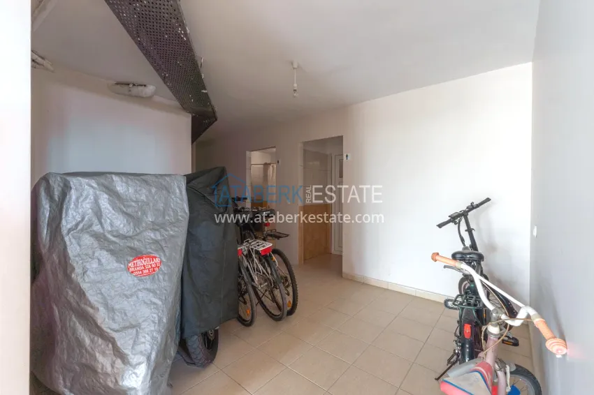 2+1 apartment with sea view in Alanya Mahmutlar district 16 