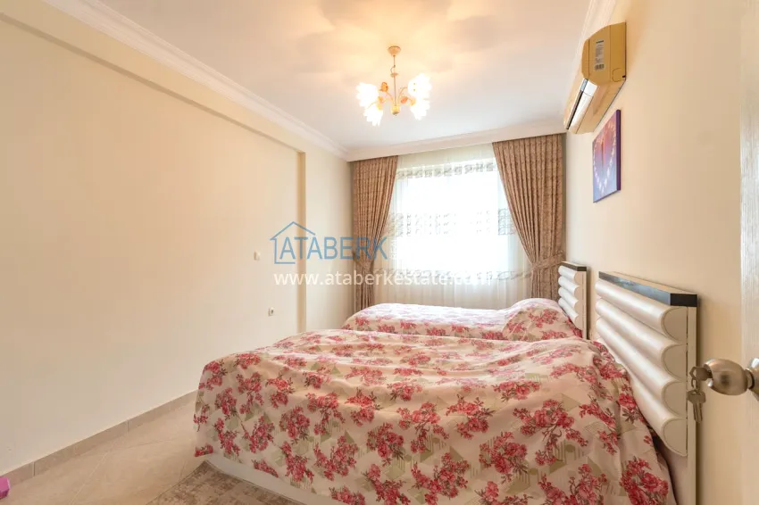 Purchase 2+1 apartment with sea view in Alanya Mahmutlar district 17 