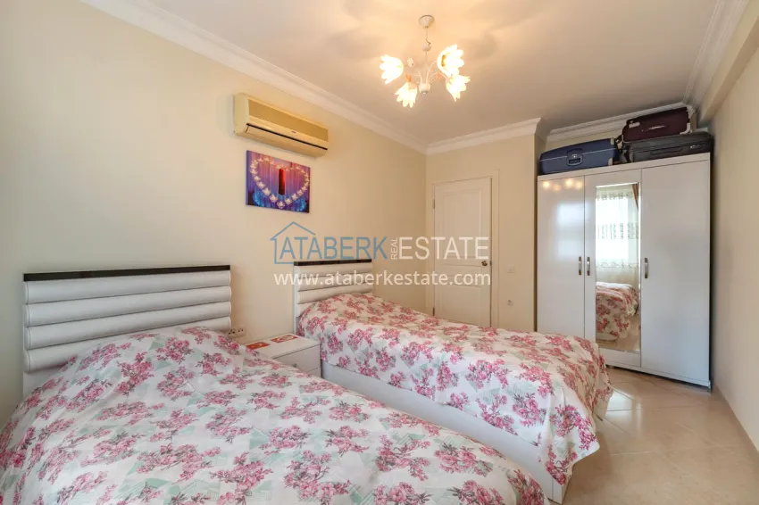 Purchase 2+1 apartment with sea view in Alanya Mahmutlar district 18 