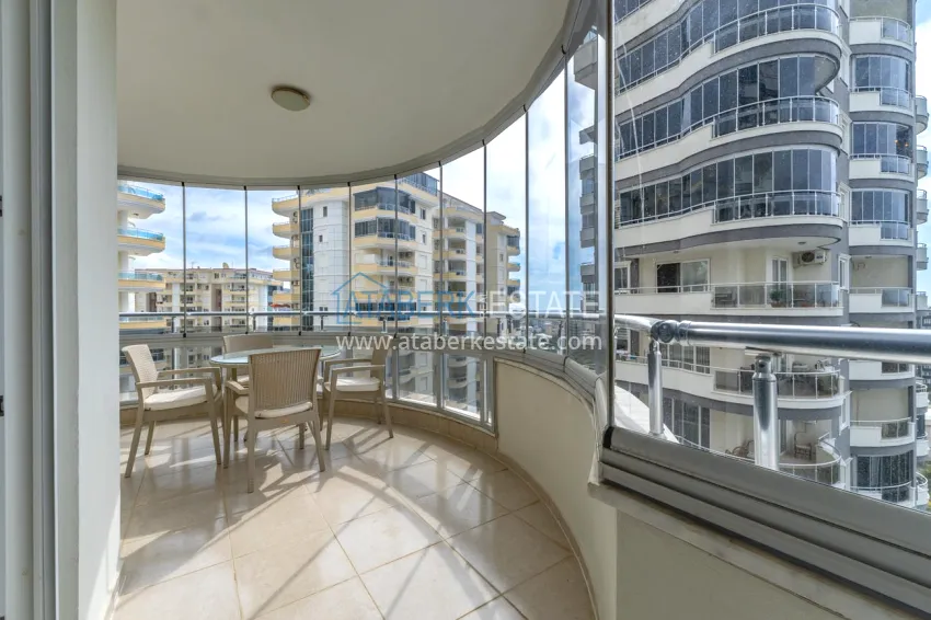 Purchase 2+1 apartment with sea view in Alanya Mahmutlar district 24 