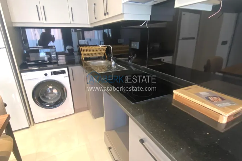 Purchase 1+1 apartments for rent in Mahmutlar — only 600 m from the sea, fully furnished No. 39 4 