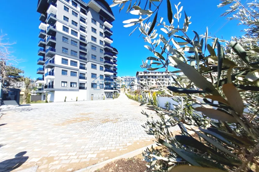 Apartment for sale in Avsallar with new furniture from the owner in a comfort-class complex 13 